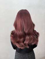 エイト プラット 渋谷2号店(EIGHT plat) くすみピンク ブリーチカラー 8/7