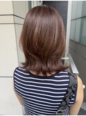 〈Tierra毛利仁美〉艶やかなチョコレートブラウンカラー