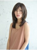つやさら内巻きストレート