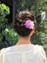 アンプレヴーアジュテ(Impre'vu ajoute)&nbsp;結婚式用ヘアセット