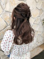 ヘアメイク ヴァロ(Hair Make VaLo)&nbsp;ハーフアップアレンジ＋お出かけ