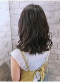(お客様スナップ)ふわミディ×グレージュ☆