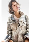 【Marl】アッシュグレージュの無造作ボブ♪