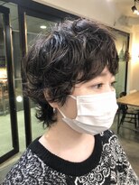 デヴェロペ(Devellope.)&nbsp;【Devellope.】千葉担当　ショートウルフ　リアルパーマスタイル