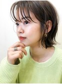 【obje't ciel】切りっぱなしボブ【暮石 唯】