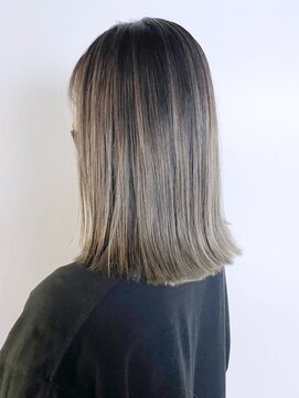 アイティーバイアルバム 藤沢店(IT by ALBUM) シャドウルーツ_カーキグレージュフェザーバング_ba335871