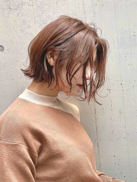 オプスヘアーアネロ(OPS HAIR ANELLO) 巻いても可愛いワンレンボブ