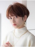 ショートボブ 大人可愛い 美シルエット 青山 表参道 30代40代