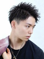 リップス 表参道店(LIPPS) かきあげツイストショート【ツーブロック刈り上げ黒髪短髪】