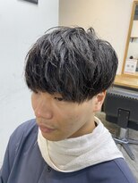 エルオム(EL.HOMME)&nbsp;【RYUYA】束感マッシュ緩めツイストスパイラルパーマ