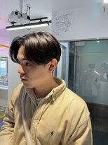 カンゴール サロン トウキョウ セントラル 原宿(KANGOL SALON TOKYO CENTRAL) ショートセンターパート