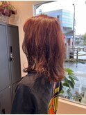秋のワインレッドカラー☆