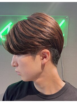 スキル(SKILL) 【SKILL】ツーブロック刈り上げショートメンズパーマハイライト