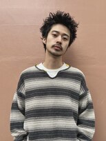 ヒュージ 三軒茶屋(huge)&nbsp;ニュアンスパーマ/眉毛カット/スパイキーショート