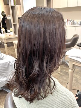 アルターリール(aL ter Rire) 切りっぱなしボブ/エアリーロング/ピンクブラウン/鎌取/中村郁未