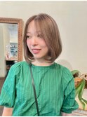 大人ナチュラルボブ