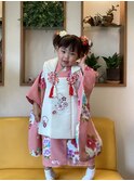 七五三前撮り撮影 着付けヘアメイク 着物レンタル受付中♪