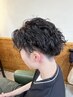 【より強い毛流れに】メンズカット＋ツイストスパイラルパーマ〔上大岡駅〕