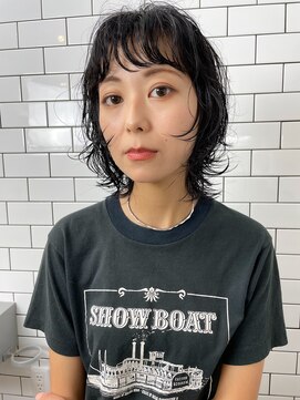 セピア(Sepia) マッシュウルフパーマ