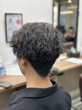 ルシード スタイル リコット(Lucido Style Ricotto) ツイスパ/マッシュボブ/ツイストスパイラルパーマ/メンズカット