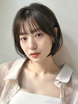 コクーン(Cocoon)&nbsp;耳掛けボブ#黒髪#ボブルフ#小顔#ネビージュ#ワンレン