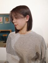 ヨー(Yoh-)&nbsp;【レイヤーボブ/阿部達哉】ミディアム/切りっぱなしボブ