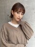【前髪などの気になる部分♪】ポイント縮毛矯正+カット 