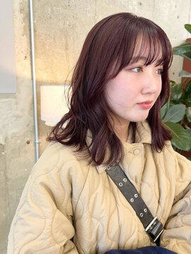 ノエ(noe) ミディアムレイヤー/暖色カラー/チェリーレッド/mk64