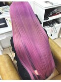 艶髪ハイトーンピンク【山口市美容室】【山口市ハイトーン】
