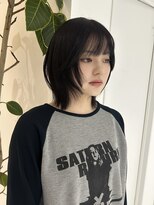 ヨロ 小岩(YOLO)&nbsp;レイヤーカットウルフワンホンヘア韓国ヘア艶カラー