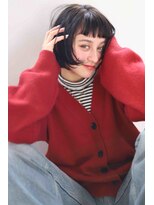 モア メーム(moi meme)&nbsp;【前上がりボブ】【オン眉カット】【日本橋人形町】