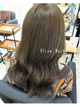 アン ビー(an B) オリーブベージュ/髪質改善/カラー