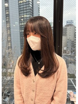 リアン バイ キートス(Lien by kiitos) レイヤーカット/顔まわりカット/ロング