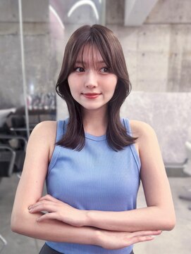 フィヴェント(Fivent) 美髪韓国レイヤーイメチェン似合わせ小顔シースルーワイドバング