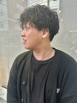 ヘアー アイス カンナ(HAIR ICI Canna)&nbsp;ツイストパーマ刈り上げツイストスパイラルフェザーパーマ(清水)