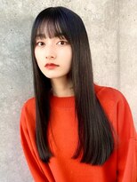 ユアーズ ヘア 恵比寿本店(youres hair) 髪質改善トリートメントで叶う美髪ストレート 艶髪 前髪