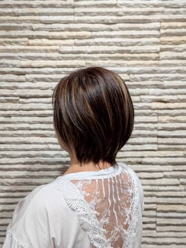 ビス フルール 日暮里店(Vis fleur) ショートヘア/ハイライト