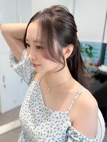 ラクシア(LucxiA)&nbsp;顔まわりカット/顔周り/韓国ヘア/レイヤーカット/前髪カット