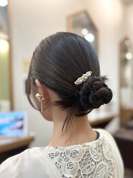 フリージア(freesia) 髪質改善/ツヤ髪スタイル/ヘアセット