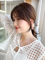 アフロート エル 大阪(AFLOAT L) 【結んでもOK】前髪・顔周りで小顔効果抜群!イメチェン