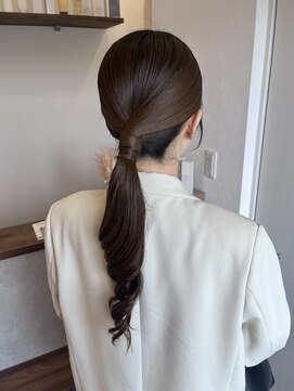 リブヘア(LiB hair) シンプルタイトポニー