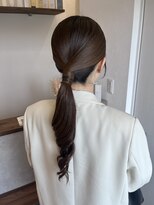 リブヘア(LiB hair) シンプルタイトポニー