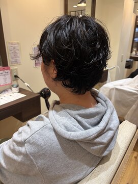 10代20代30代 ショートパーマ 無造作パーマ 京都河原町四条烏丸