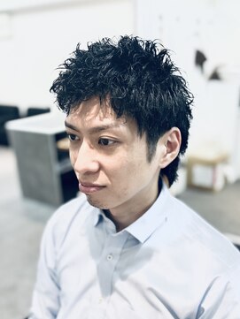 マジック 関目店(magic) ショートピンパーマウルフ