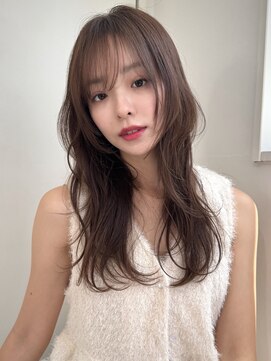 シャルムバイケンジ(Charm.by KENJE) 前髪イメチェンピンクベージュアンブレラカラークールショート