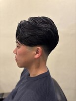 スカイマスターバーバー 渋谷(SKY MASTER BARBER)&nbsp;ニュアンスパーマ<理容室>[メンズ/シェービング/パーマ］