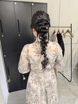 アトレ(attrait) アレンジポニーテール**