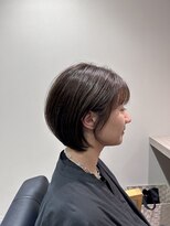 ミルシェ(MILSHE)&nbsp;丸みショートボブ/40代/50代/60代
