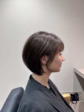 ミルシェ(MILSHE) 丸みショートボブ