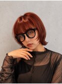 ショートウルフ×シアーオレンジ